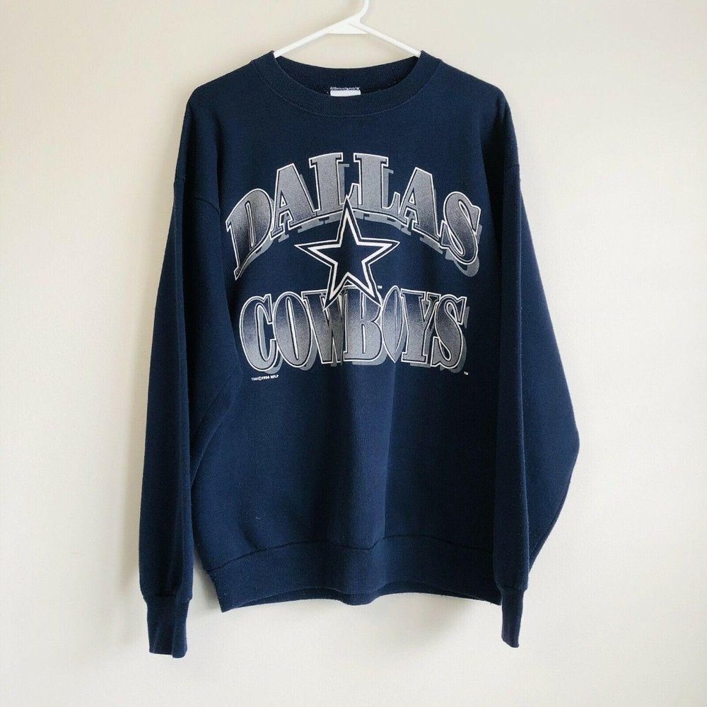 Vintage 1994 Dallas Cowboys Big Logo Tultex Navy C